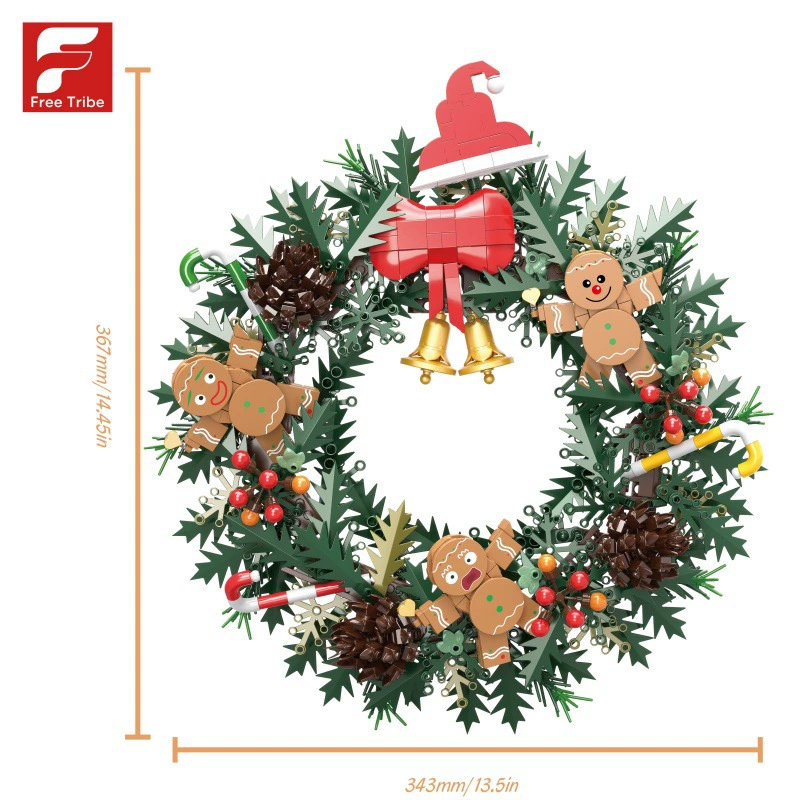 Free Tribe 11029 - Christmas Gingerbread Werath