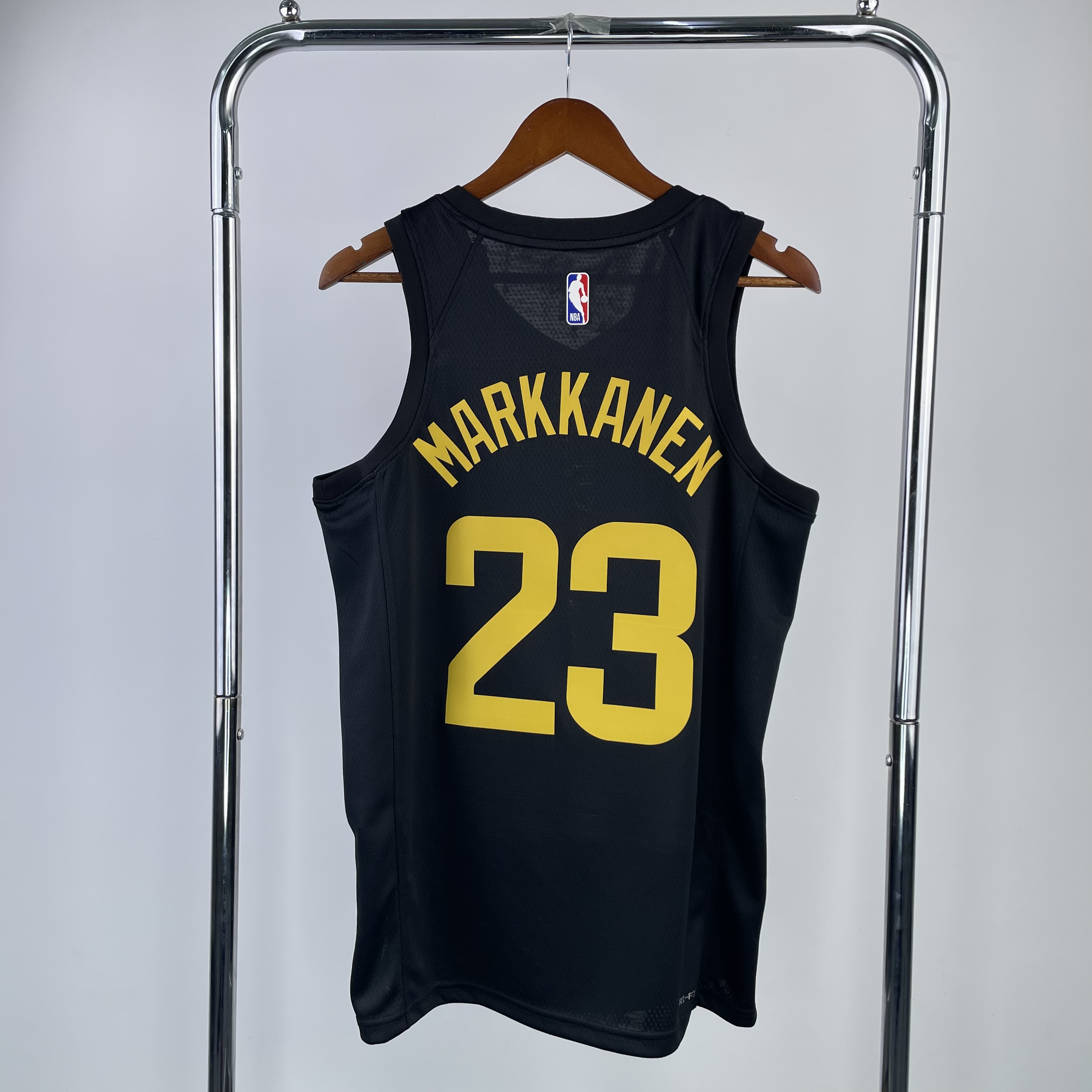 23 Season UTAH JAZZ Flyer lack  No.23 Markkanen