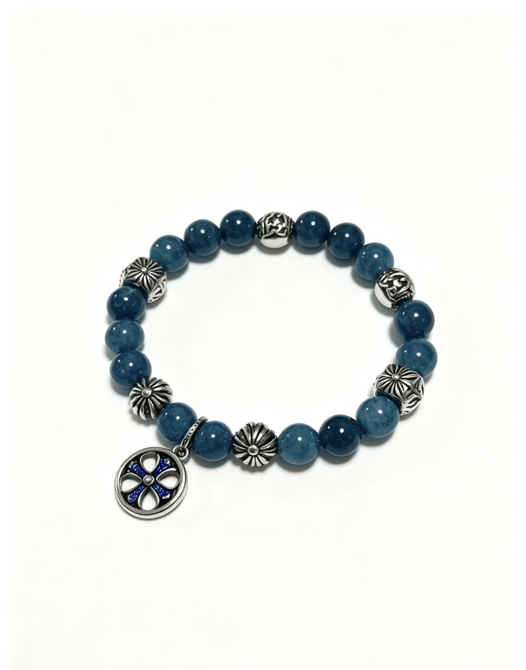 Chrome Hearts Vintage Multi-Element Agate Bracelet