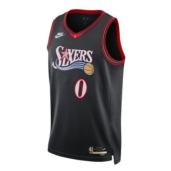 MN Heat-Pressed Retro Jersey: SW 76ers 2026 Season #0 Maxey