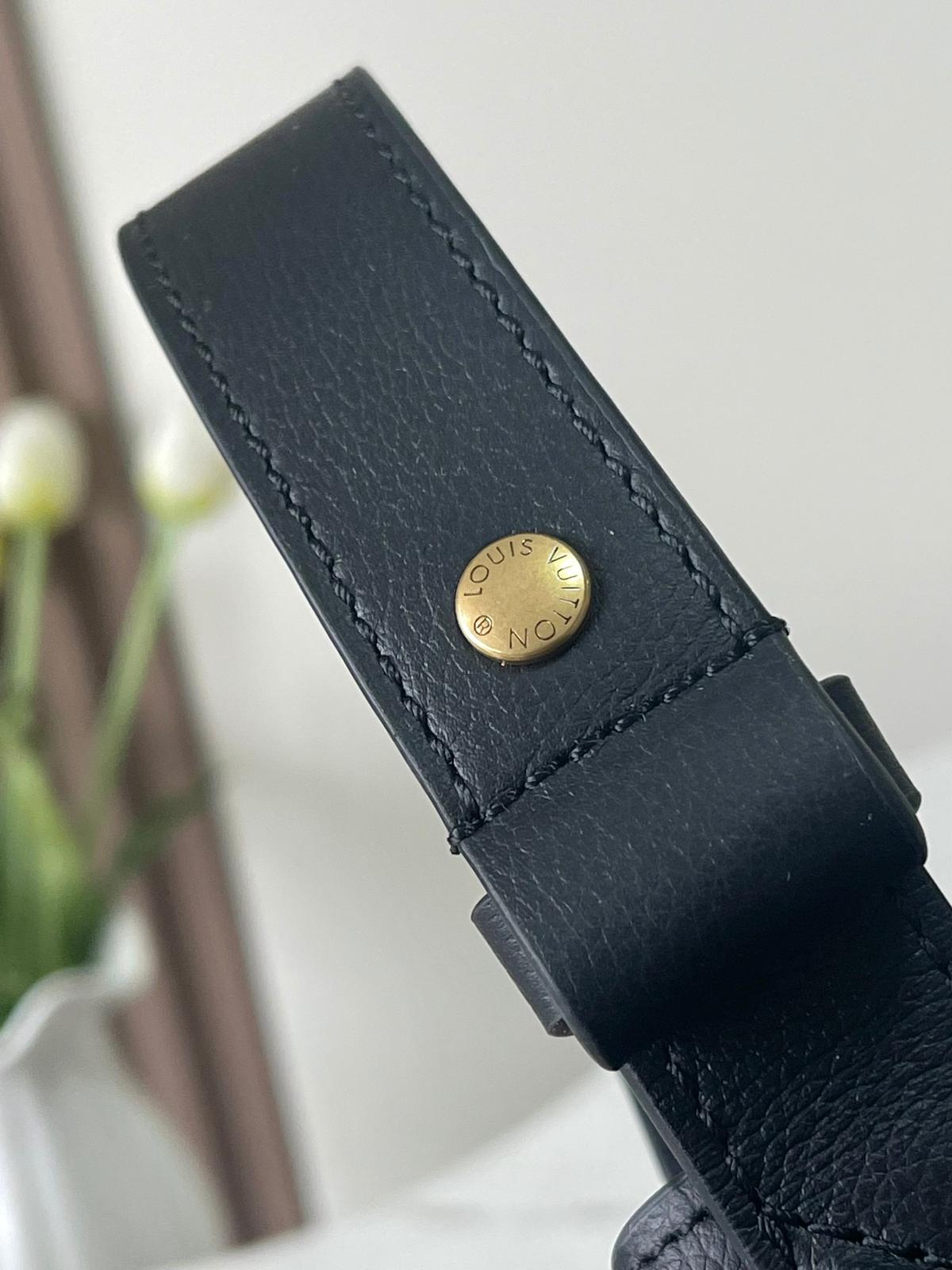 Louis Vuitton LV Black Low Key Messenger Bag