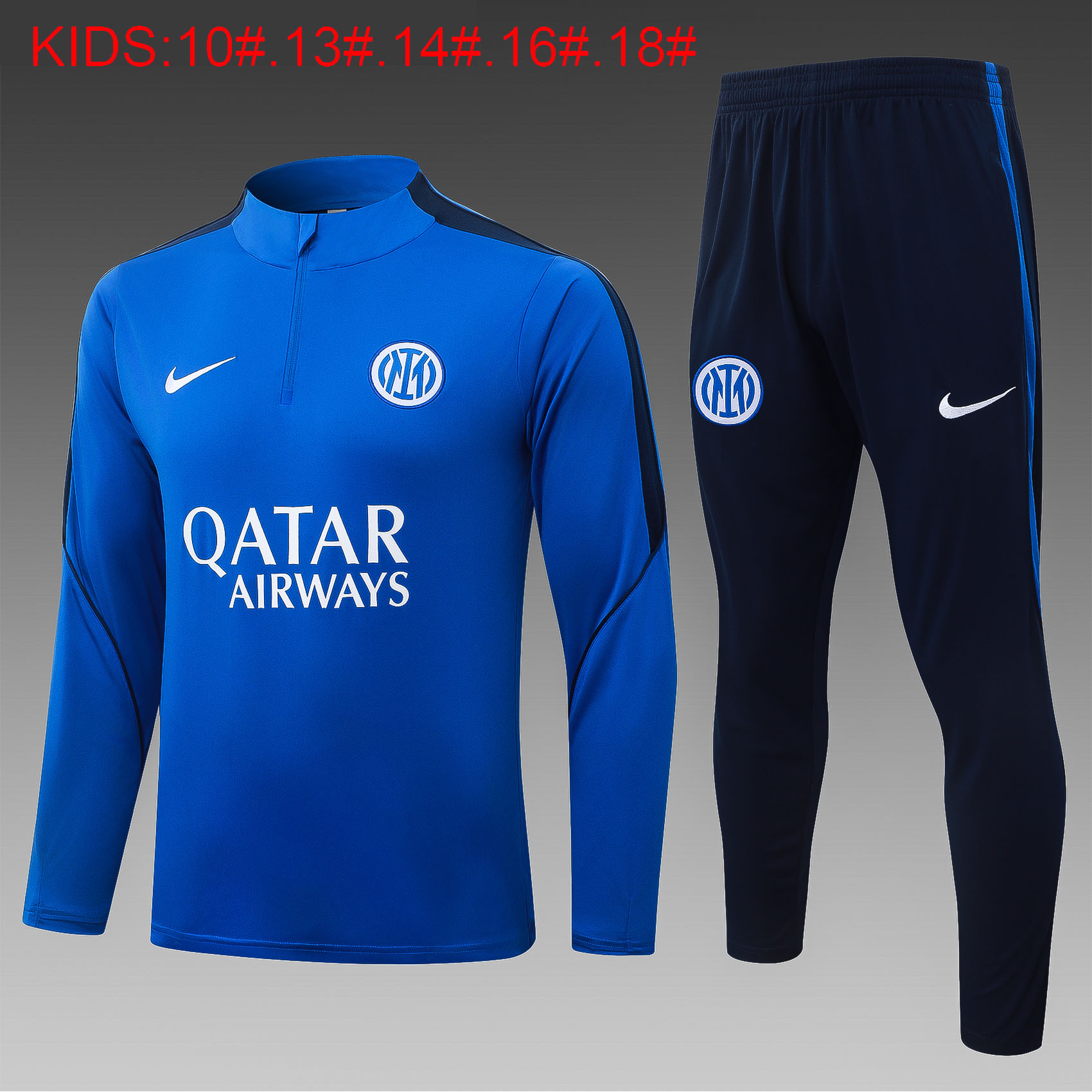 Inter Milan  Kids Training Suit 26/27 | Soc Jersey - Premium Football Jersey