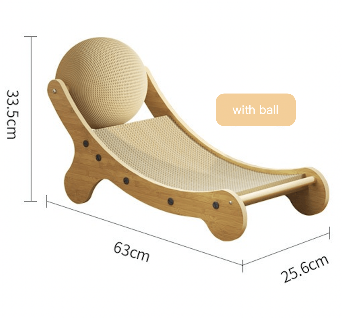 Protecting Furniture Cat Scratching Pad Cardboard With Ball Corrugated paper