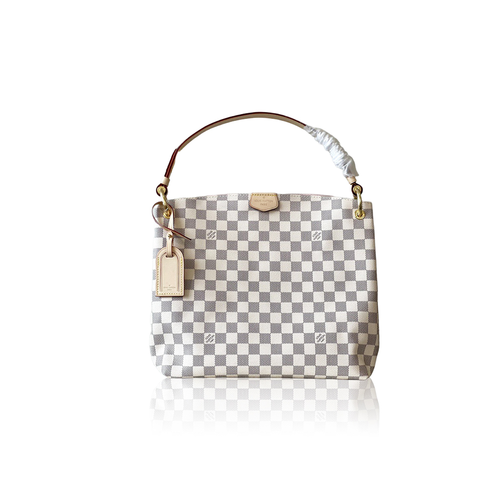 Louis Vuitton LV Damier Azur Coated Canvas Bag