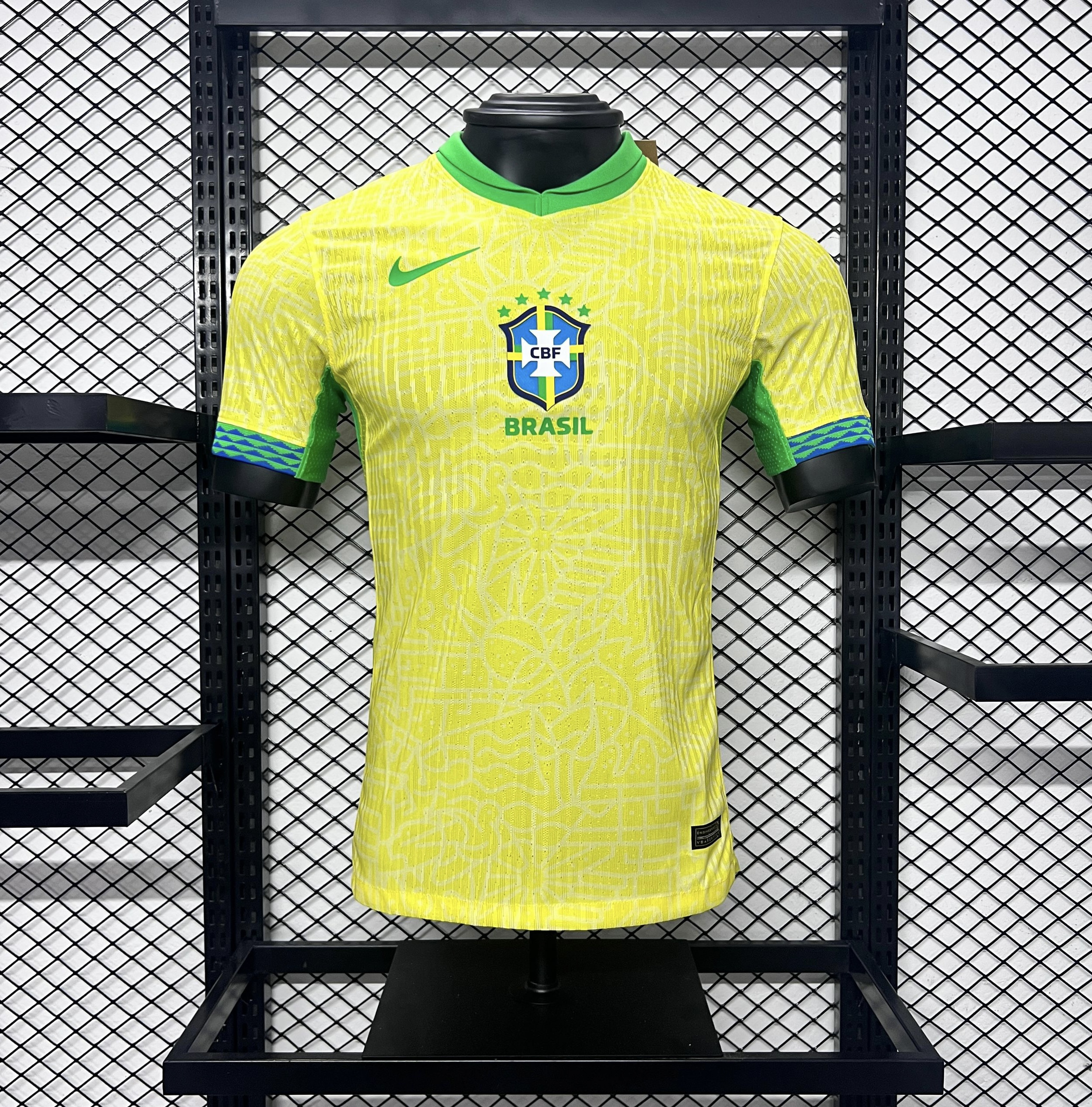 Player Version  Brazil 24/25 Home Yellow