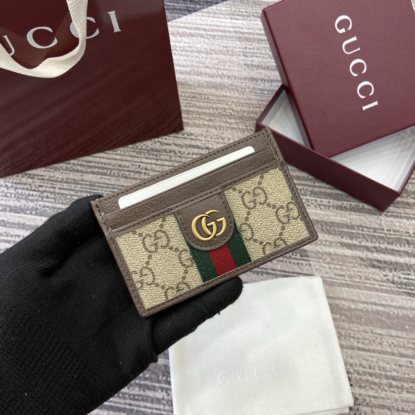 Gucci Ophidia card case 834795