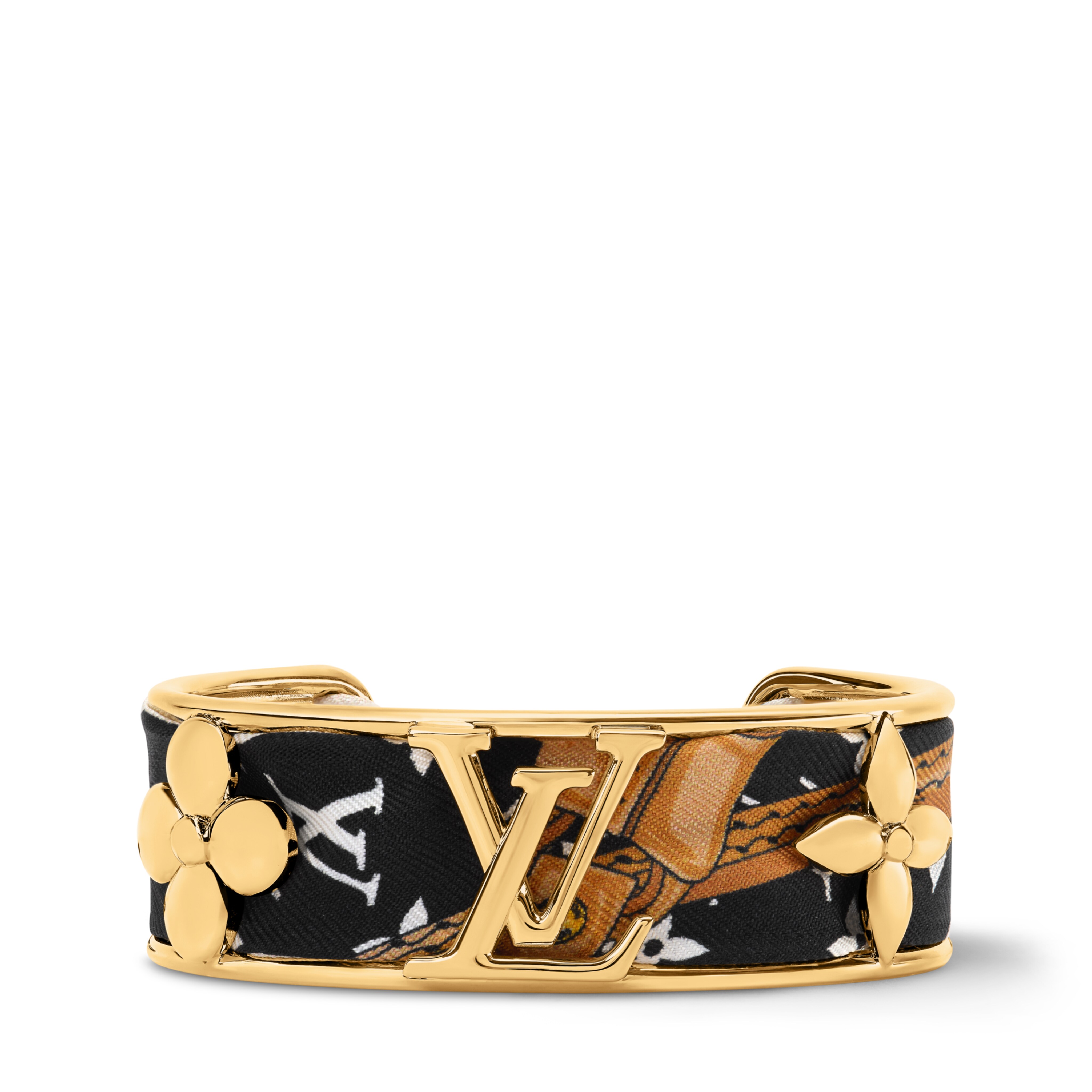 ブレスレット･LV イニシャル シルク
