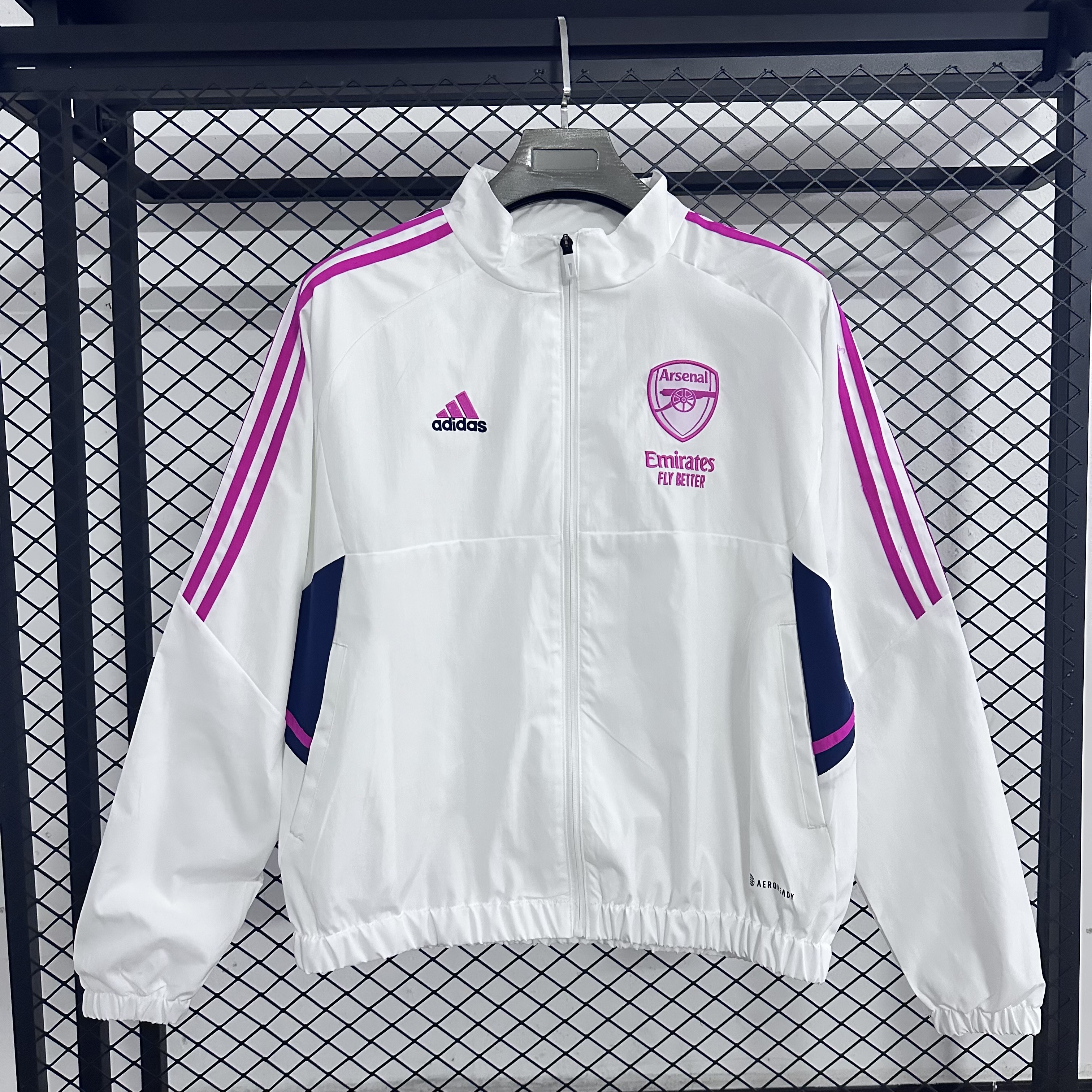 Arsenal Training Windbreaker 2025 | Soc Jersey - Premium Football Jersey