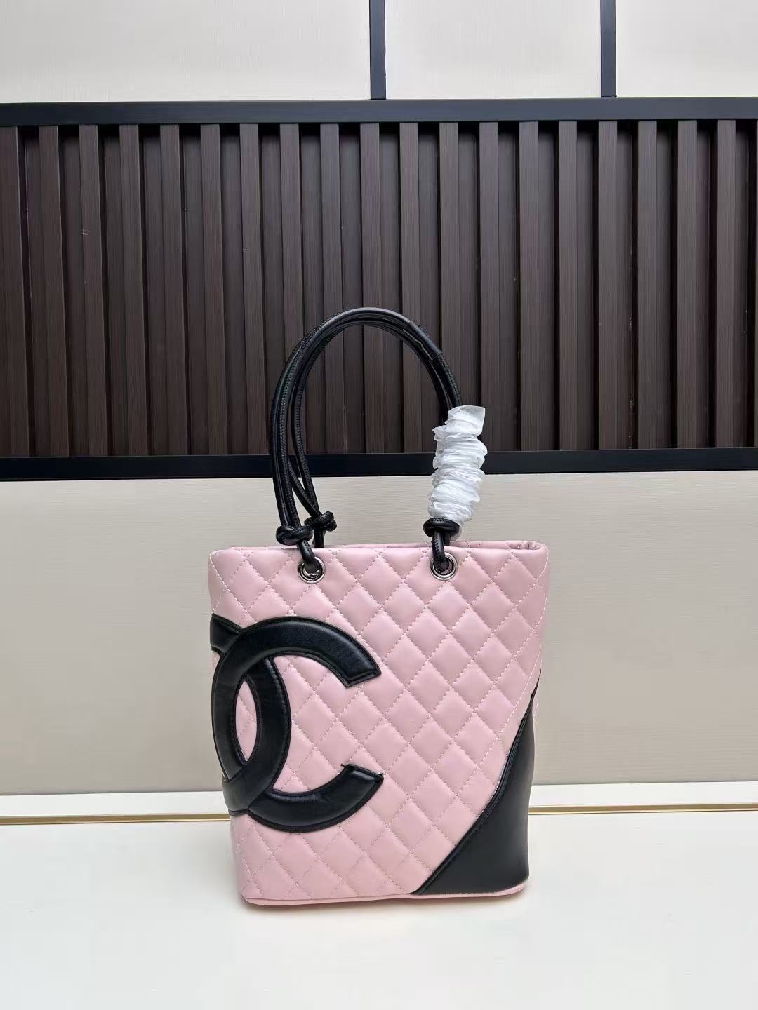 Chanel Cambon Kangpeng series diamond grid patterned handbag