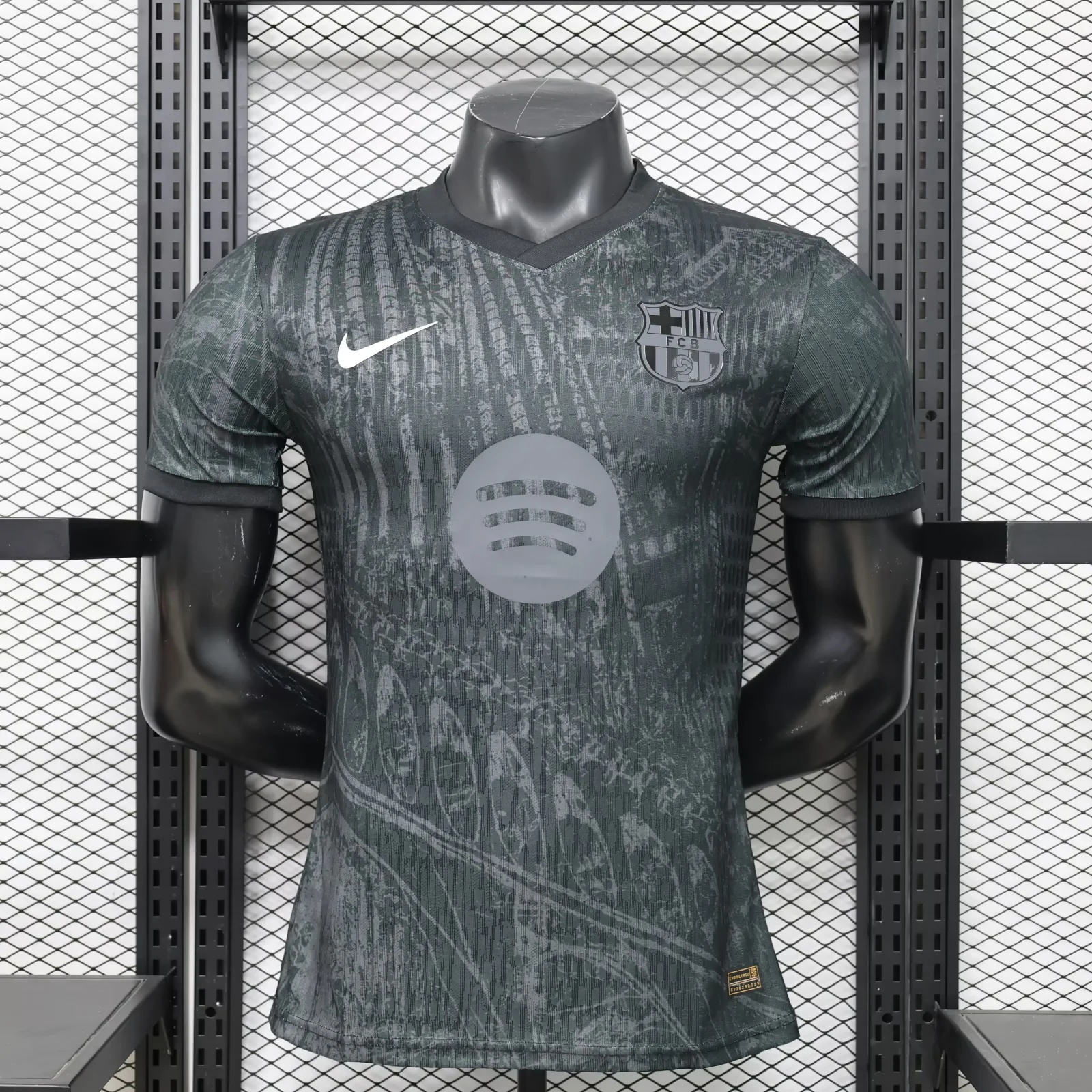 2026/2027 Player Levver Barcelona Grey Football Shirt 1:1 Thai Quality