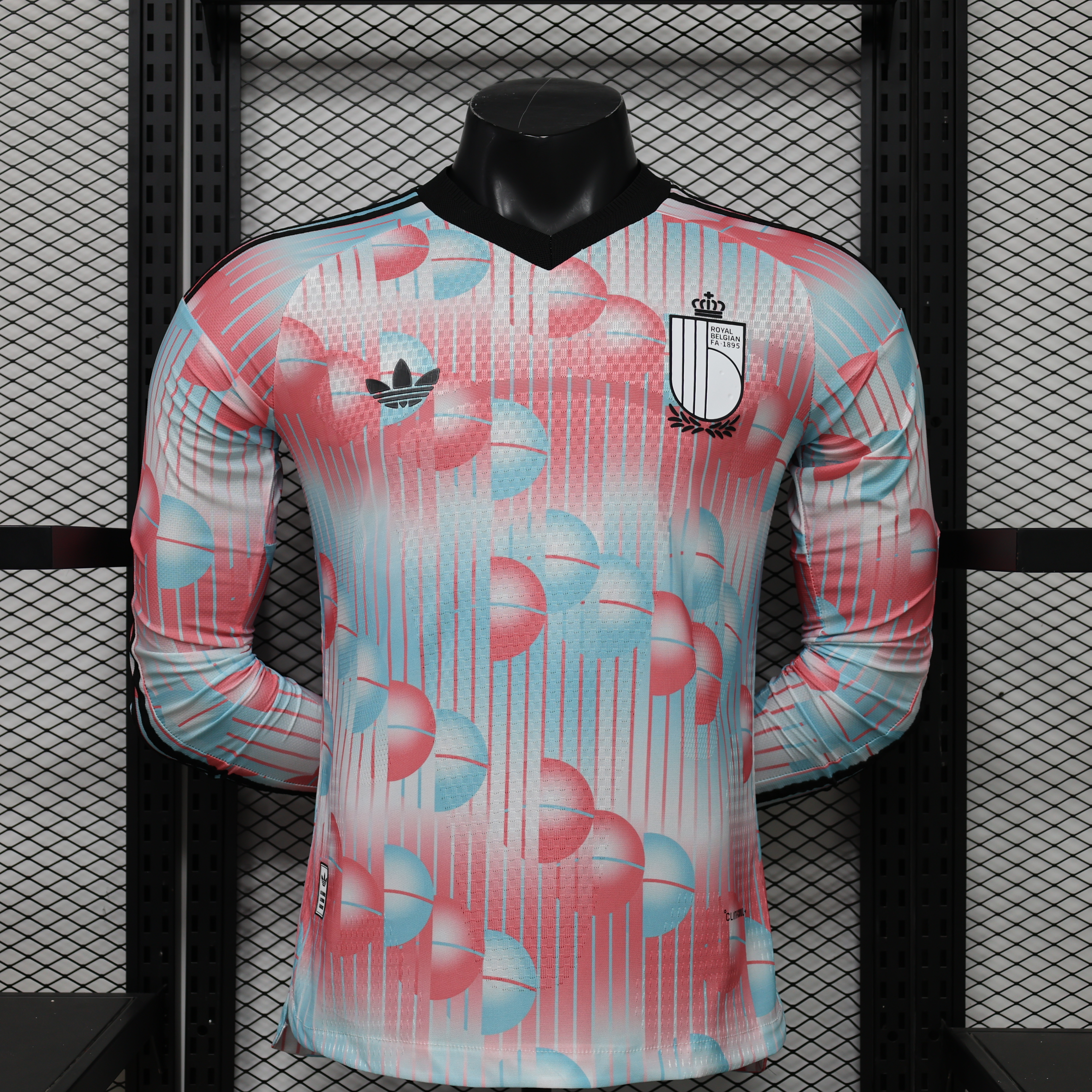 Player Version 2026 Belgium Away Jersey Long Sleeves S-3XL