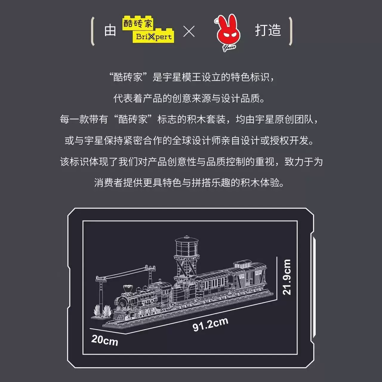 MOULD KING 12048 - Western Train