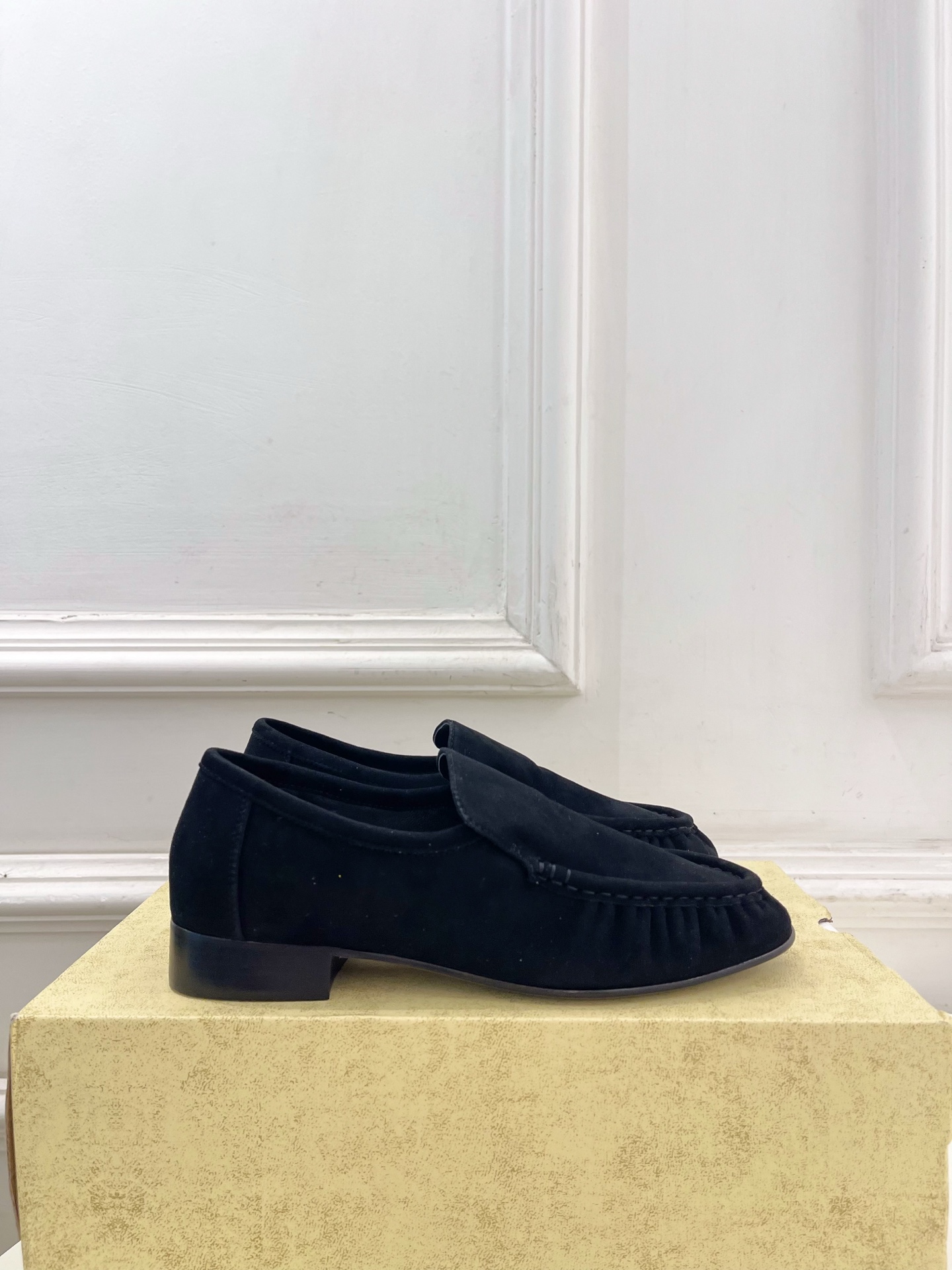 The Row Suede Loafer