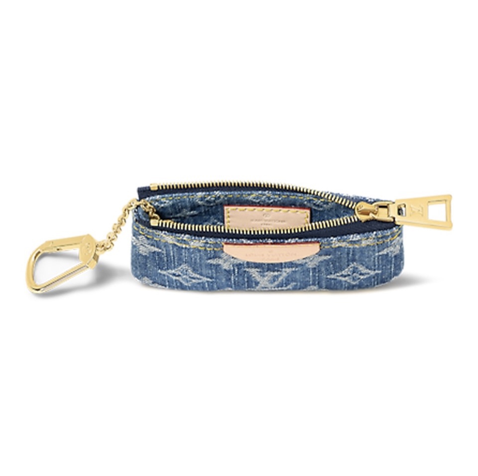 Louis Vuitton LV Denim Coin Wallet card holder