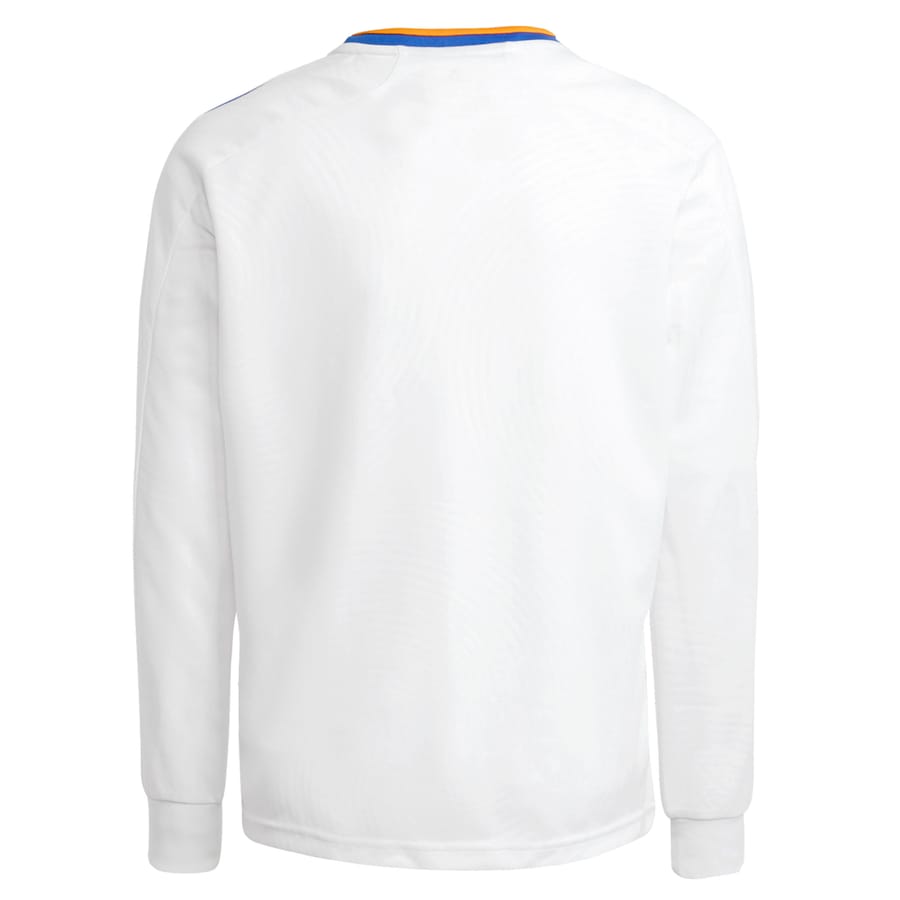 Real Madrid Home Soccer Jersey Retro Long Sleeve Shirt 21-22