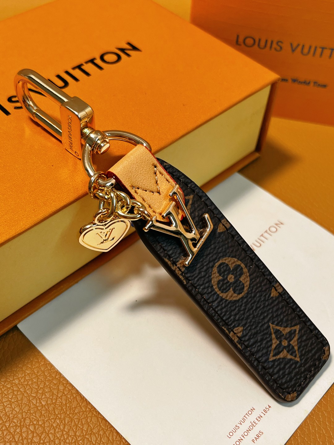 LV Monogram key chain