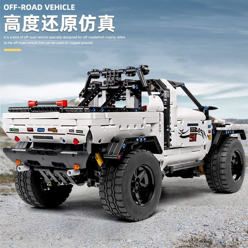 MOULD KING 18005 - Silver Flagship Off-Road