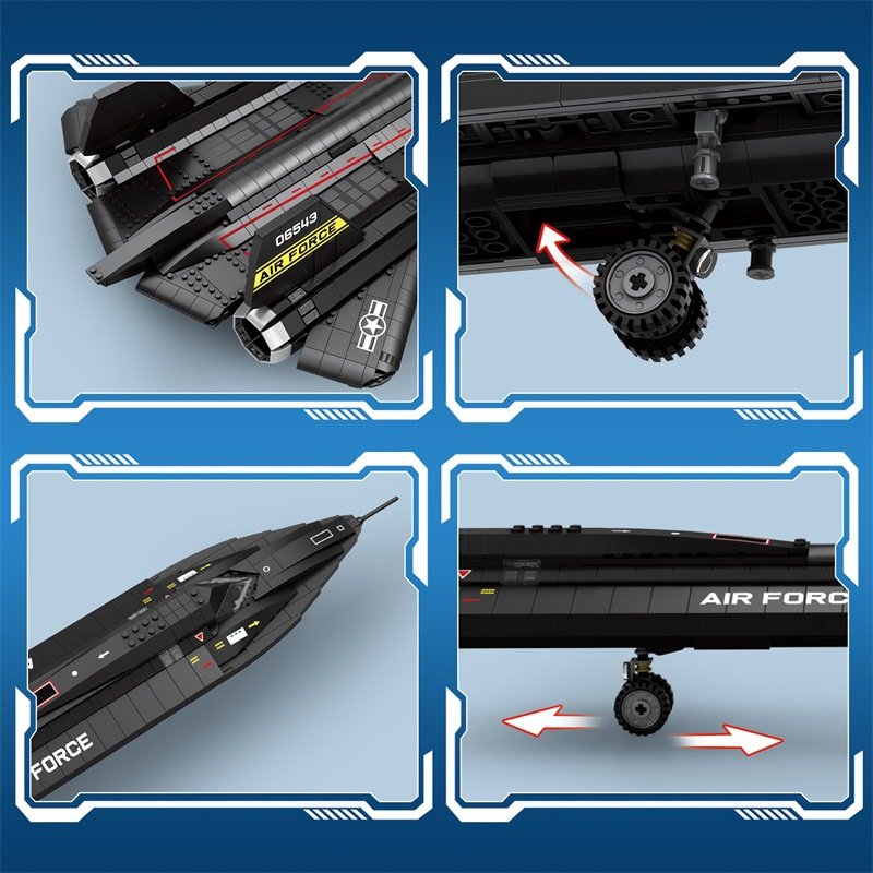 Reobrix 33041 - SR-71 Blackbird