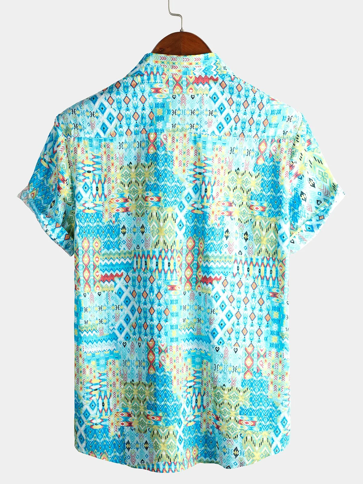 Men's Cotton Short Sleeve Shirt