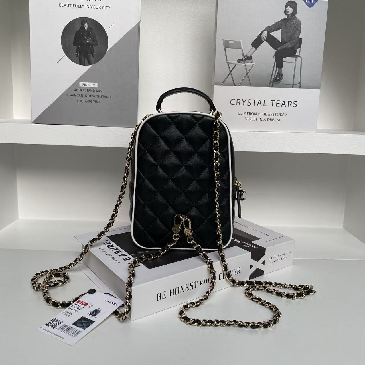 Chanel 2025 new panda series small backpack