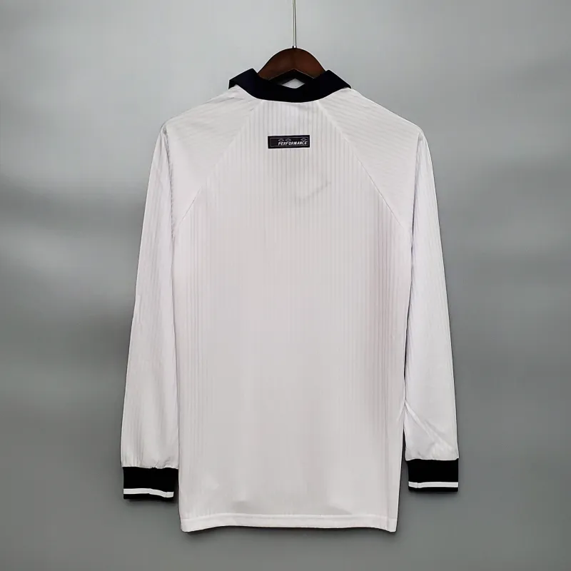 1998 England World Cup Home Retro Jersey Long Sleeve
