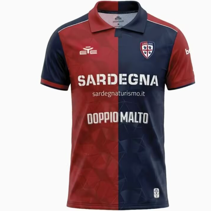 Cagliari Calcio 2026/27 Home Jersey S-XXL Fan Version - musan