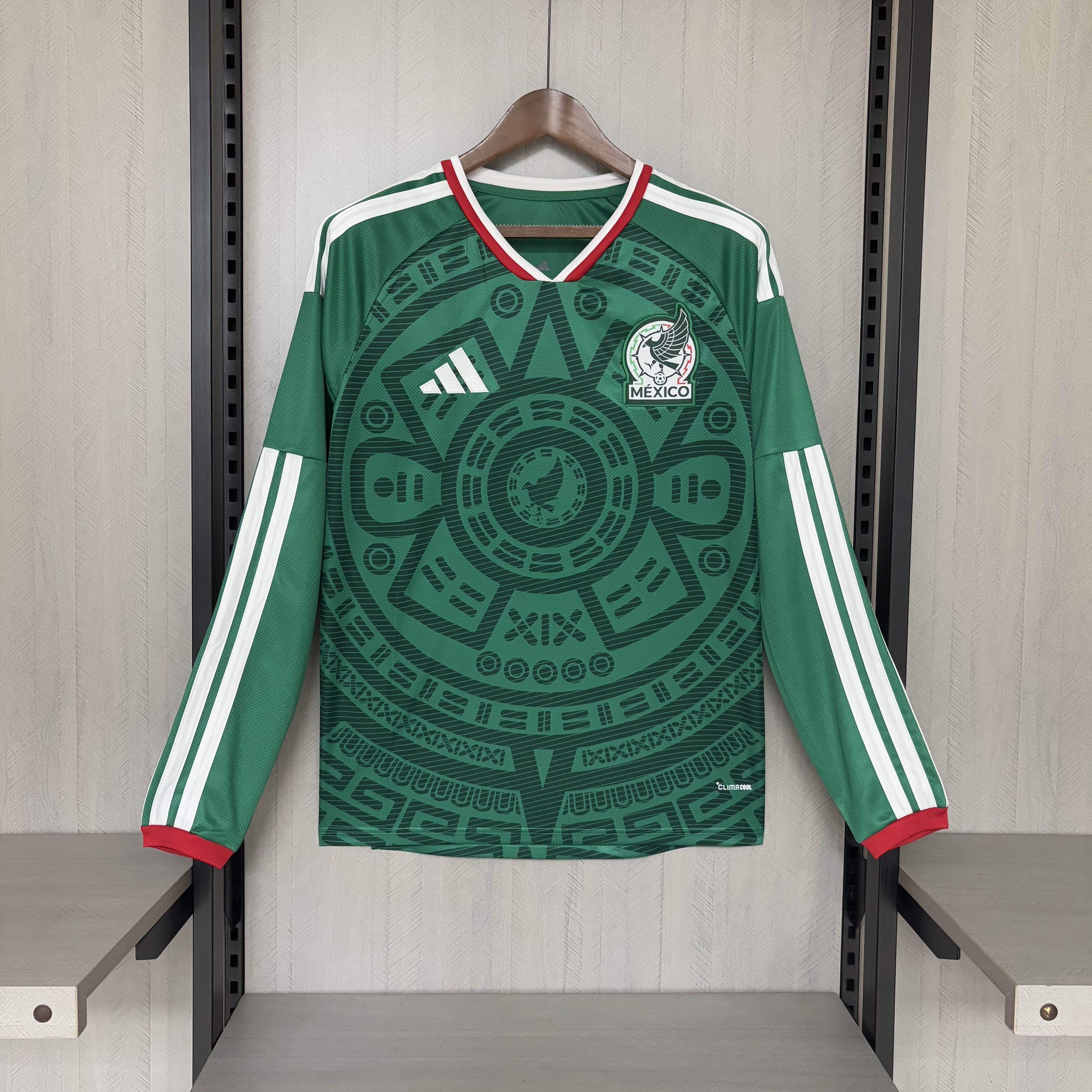 Mexico Fan 2026 World Cup Home Fan long sleeves Jersey S-2XL