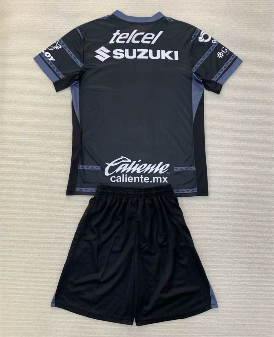 Pumas UNAM Goalkeeper Kids Suit 24/25 Black