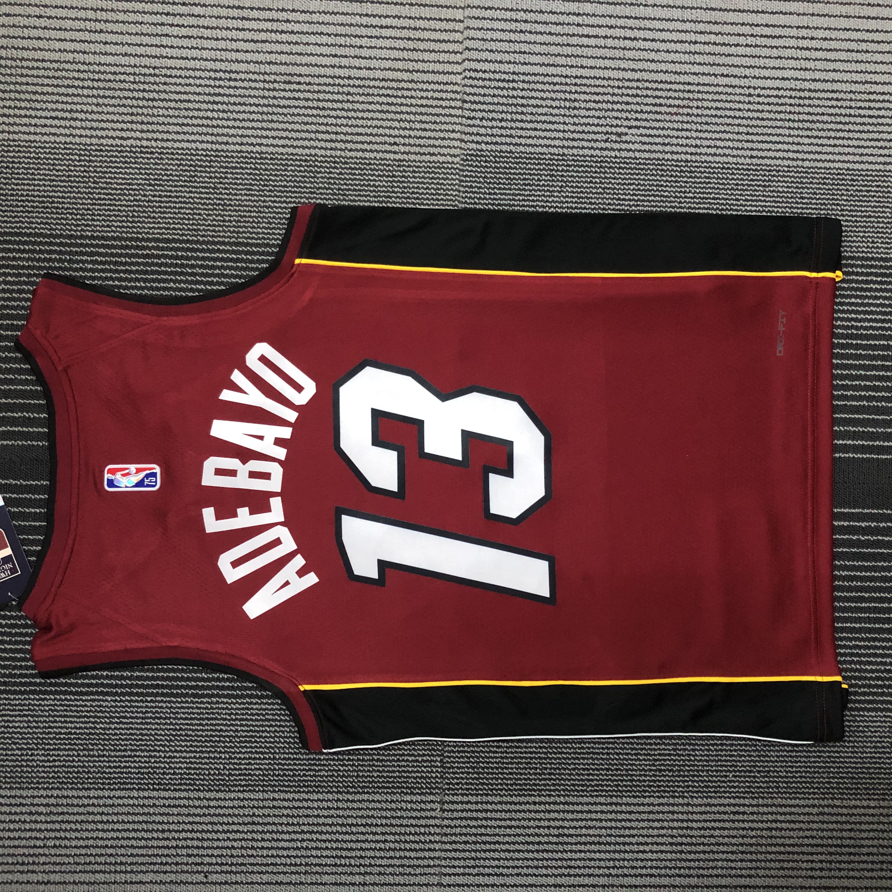75TH anniversary  Miami Heat Flyer Red  No.13 Adebayo