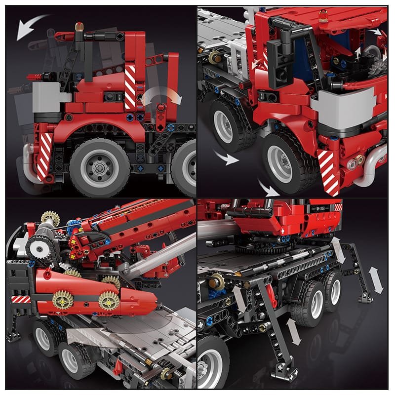 MOULD KING 17003 - All-Terrain Piling Platform