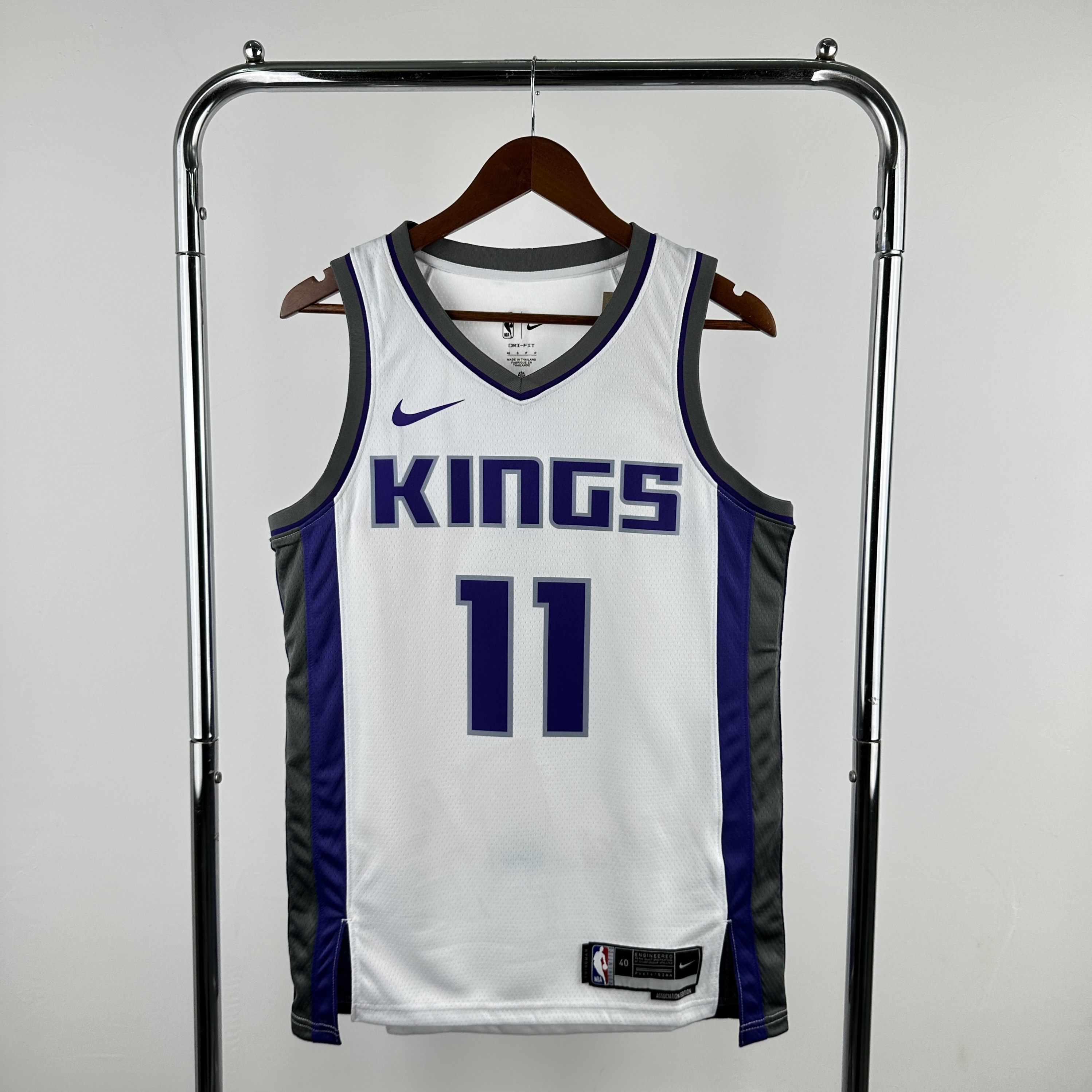 23 SEASON SACRAMENTO KINGS Home White  #11 SABONIS