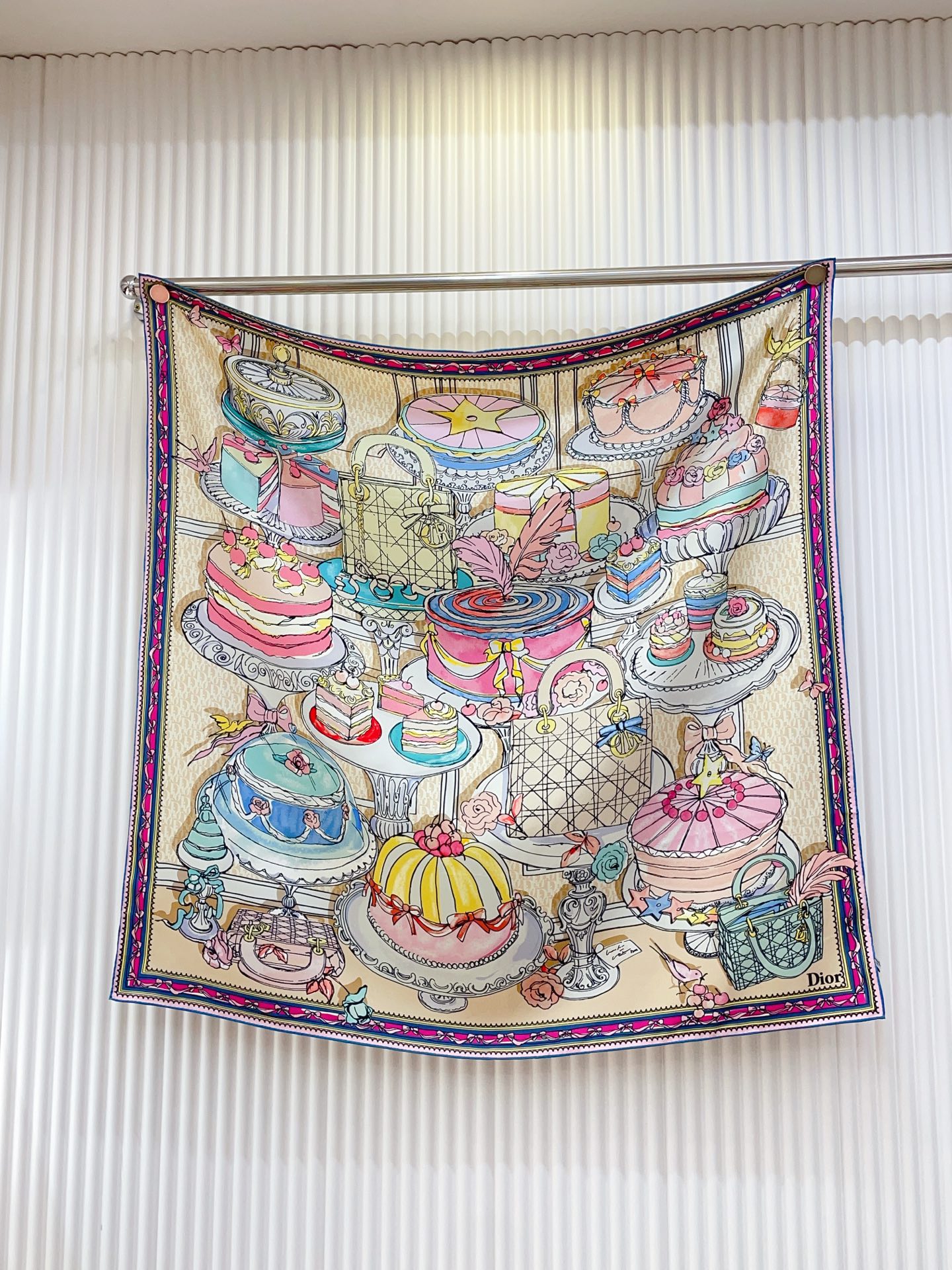 Christian Dior Silk Square 90cm