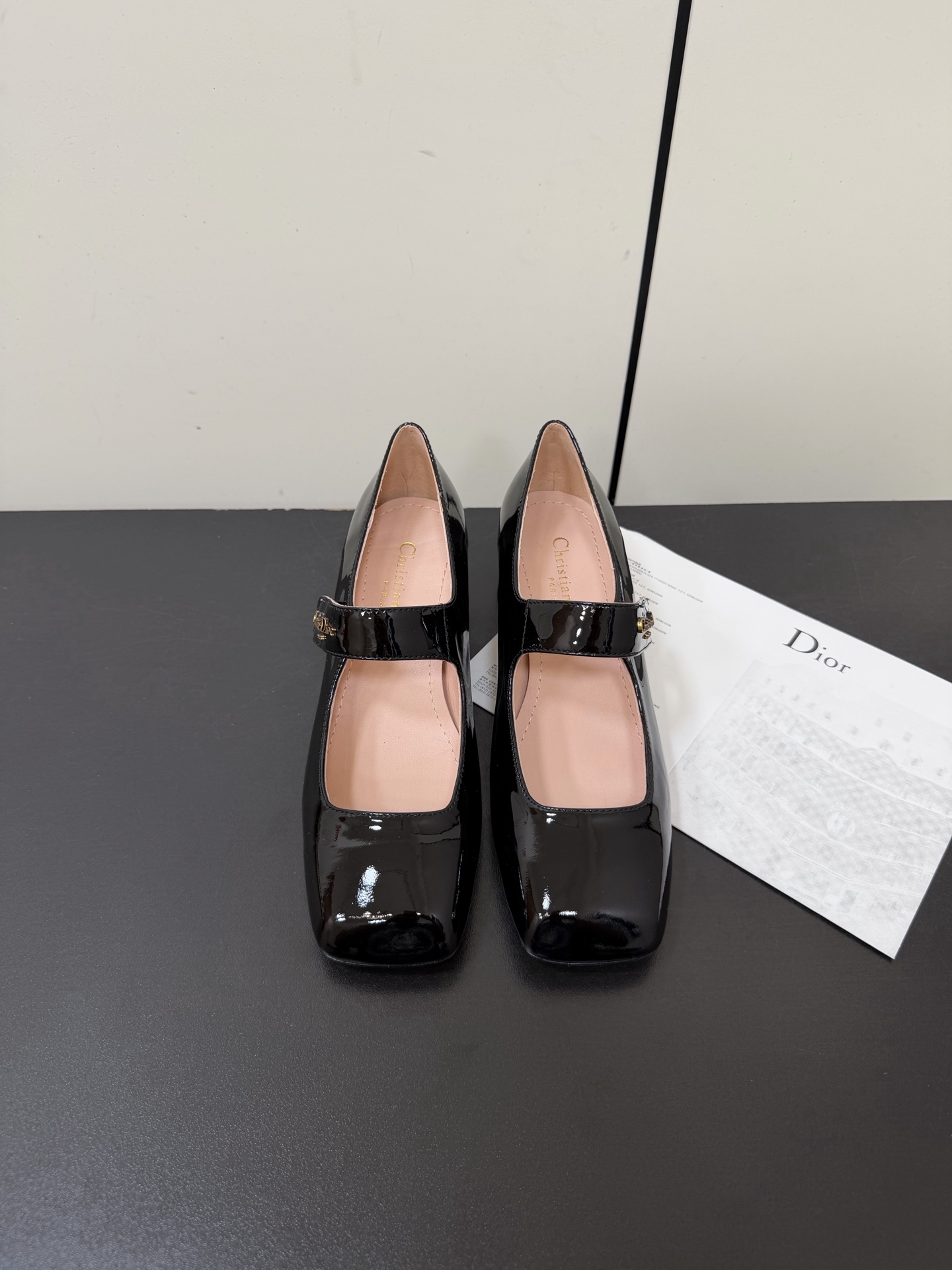 Dior Lolita Pump in Black Patent Leather