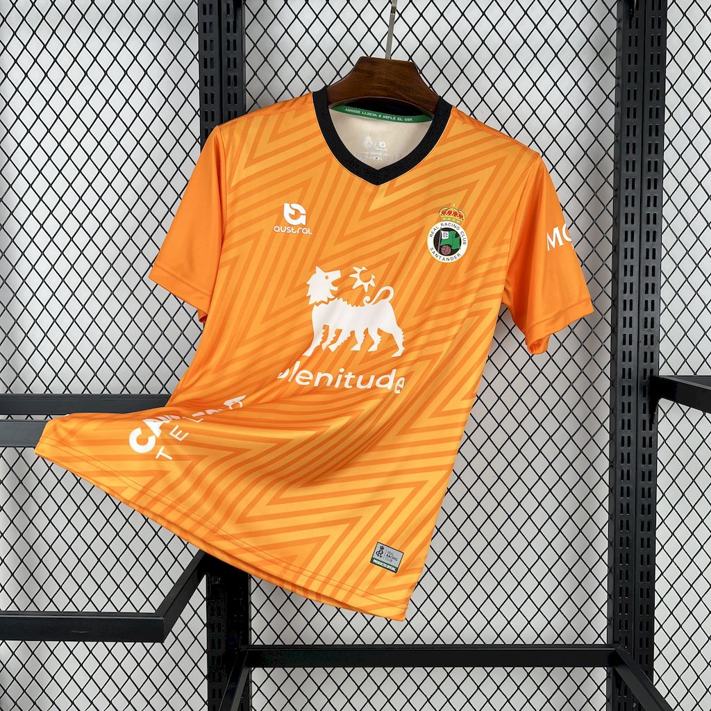 Racing de Santander 2024/25 Goalkeeper Orange S-XXL