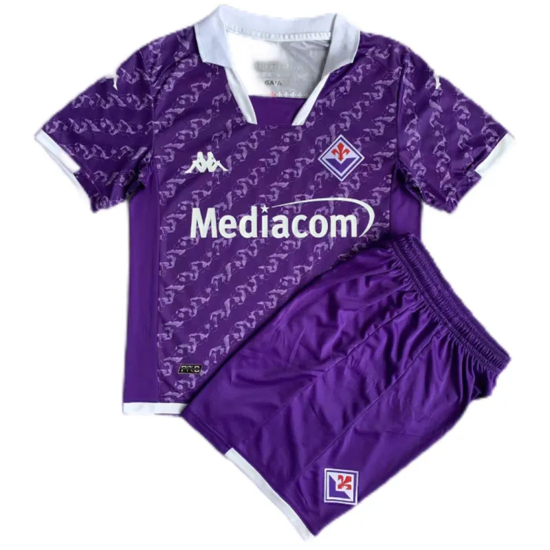 Kids Fiorentina  2023/24 Home Kit Jersey+Short