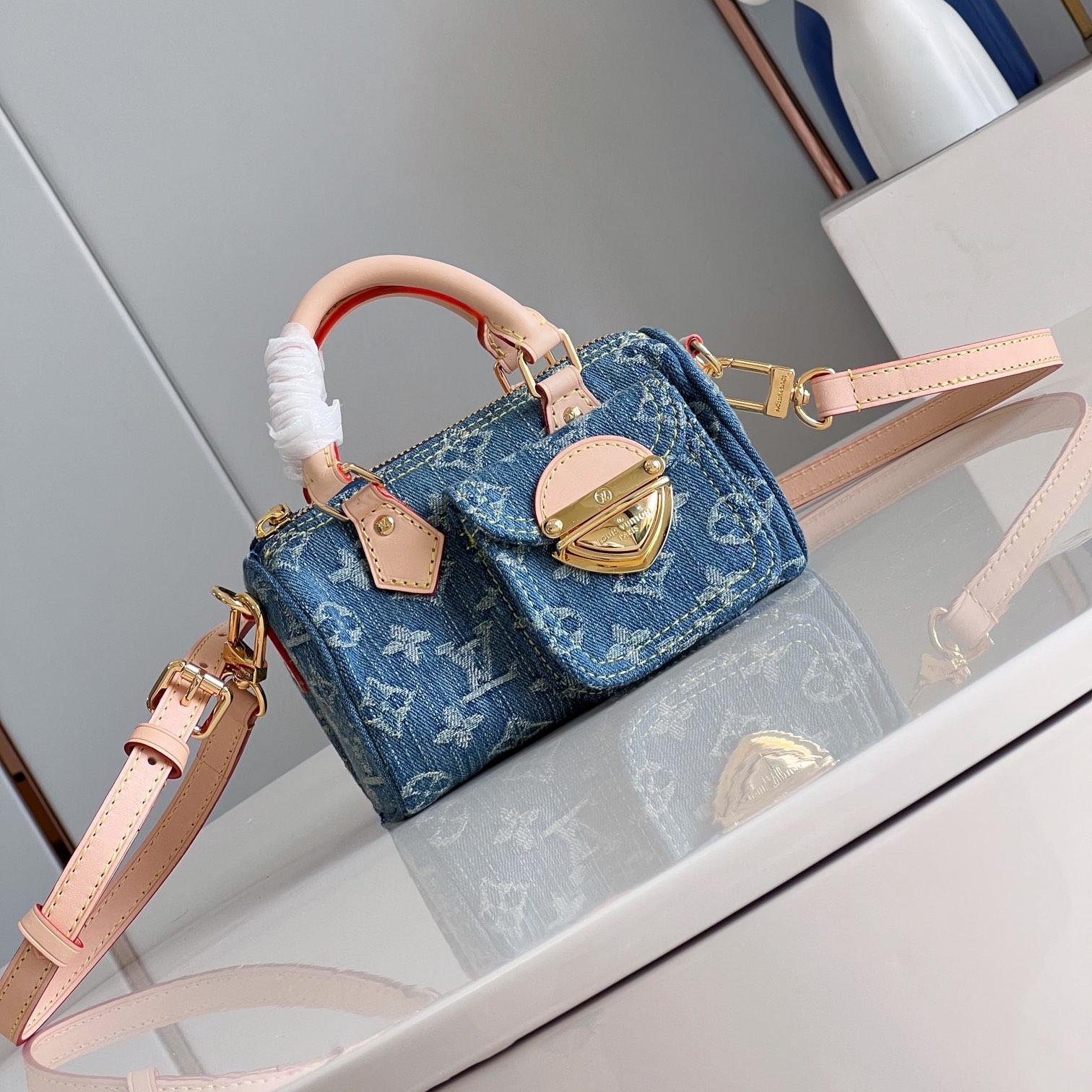 Louis Vuitton LV Nano Speedy  Hand Crossbody Bag  M82950 Top quality