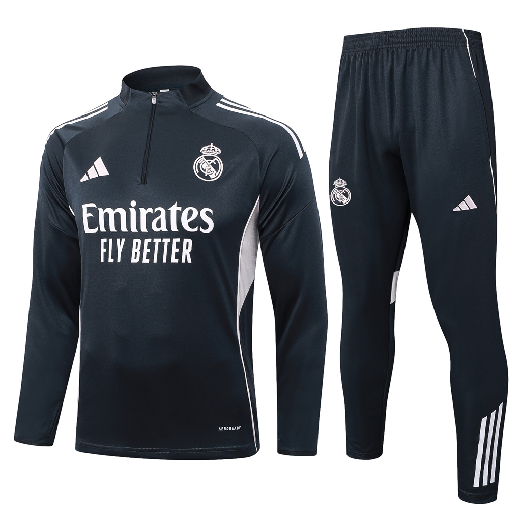 Real Madrid Training Jersey Suit 25/26 | Soc Jersey - Premium Football Jersey