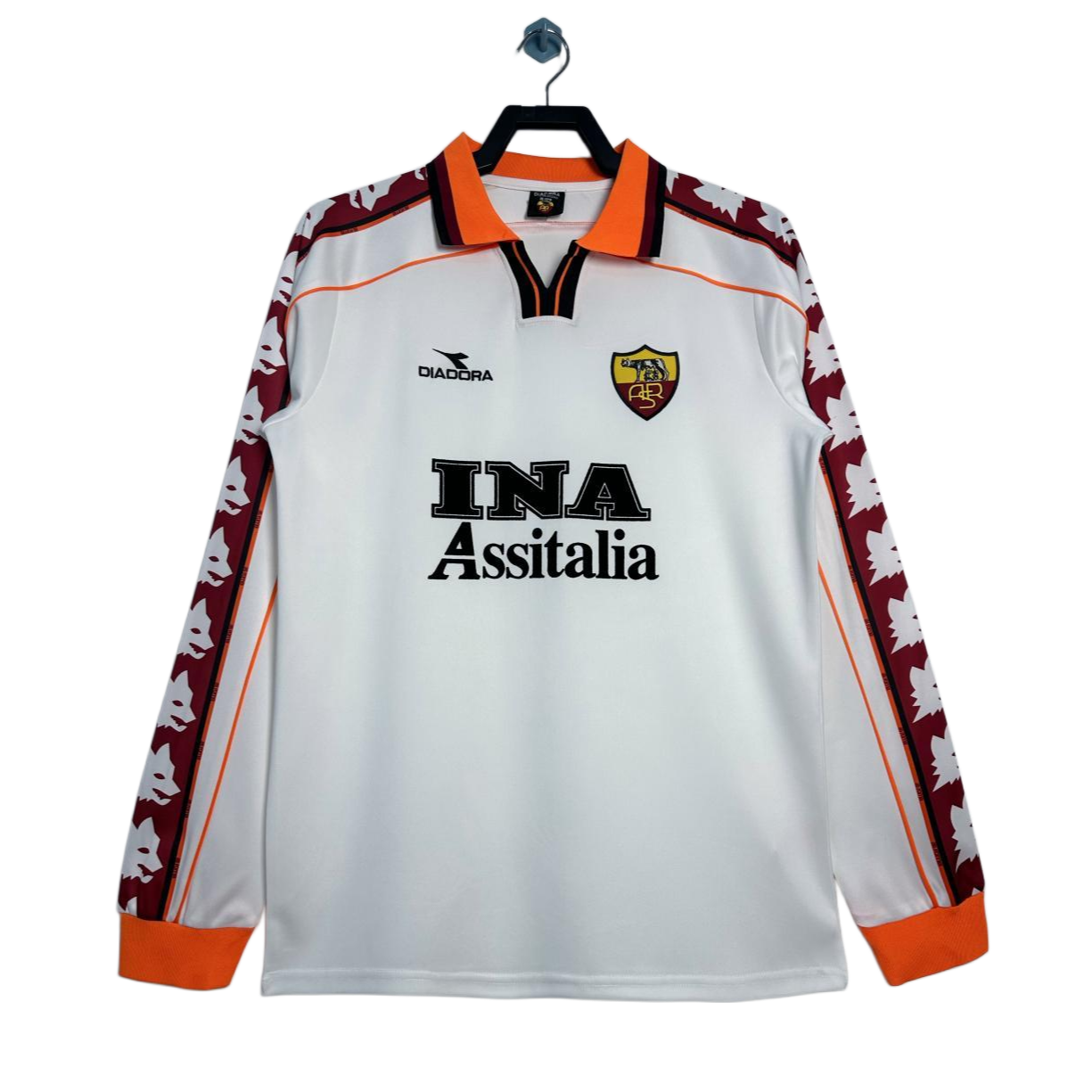 Retro Roma 98/99 Away Long Sleeves S-XXL