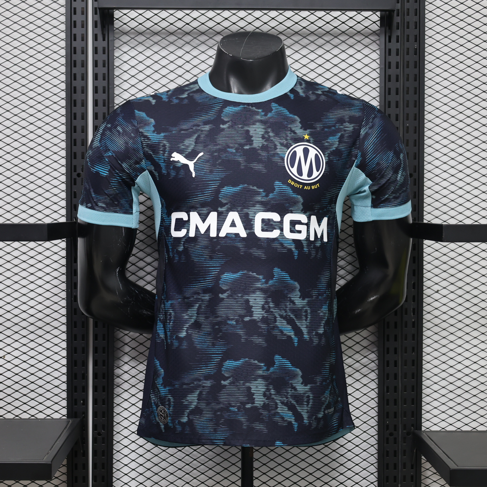 Marseille Away Jersey Player Version 26/27 | Soc Jersey - Premium Football Jersey
