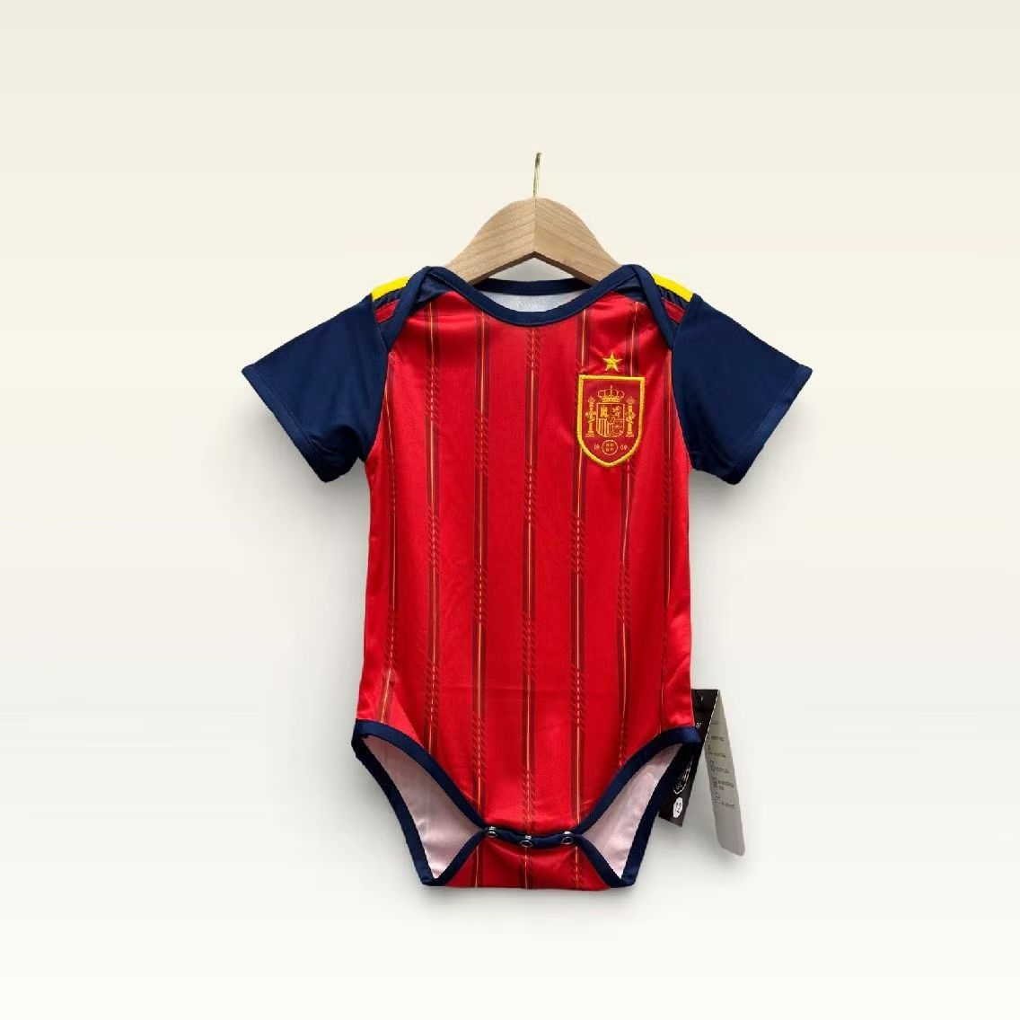 Spain Home Baby Jumpsuit Jersey World Cup 2026
