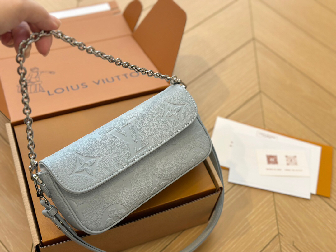 Louis Vuitton LV Underarm Bag Blue