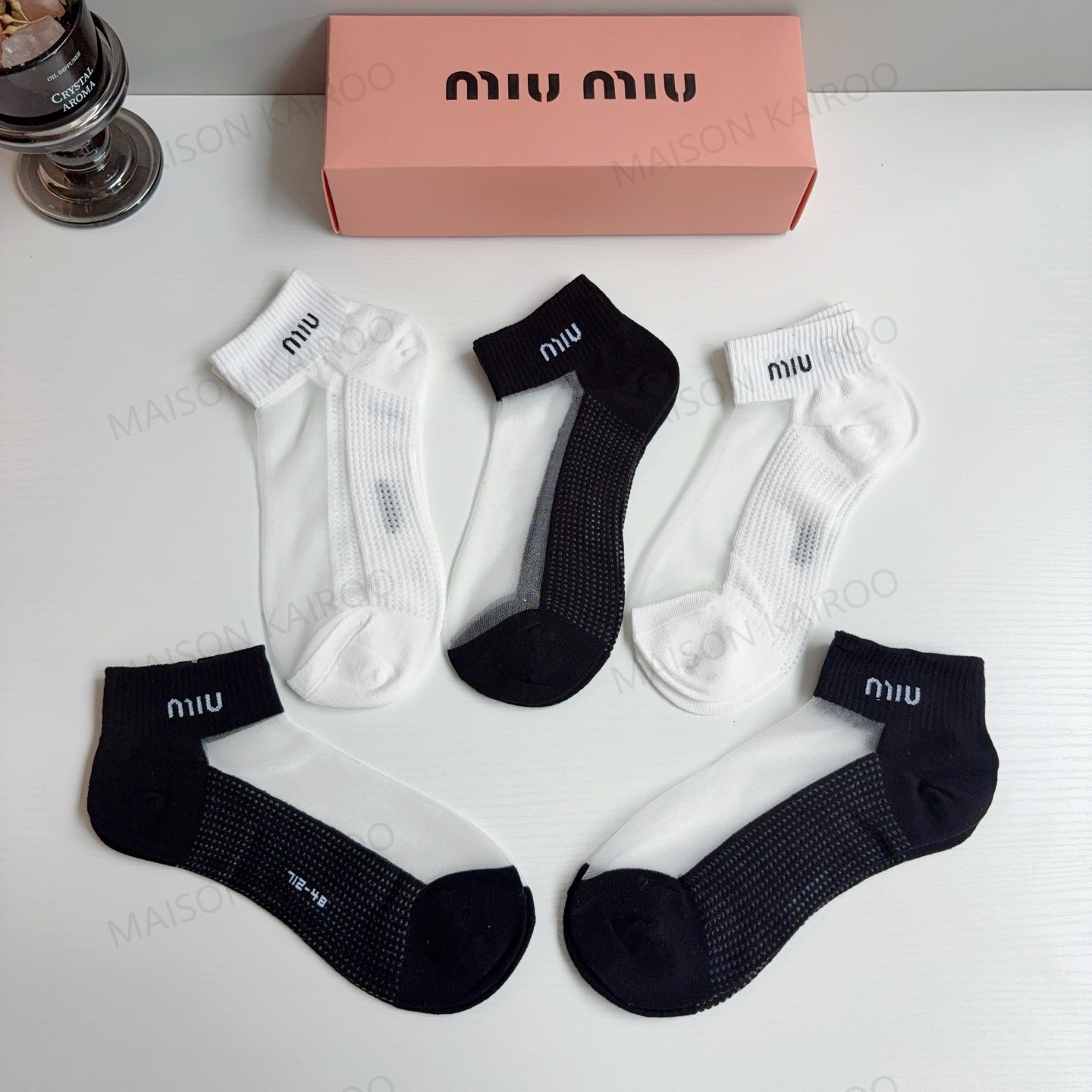 MIU MIU Socks 5-Pack - KAIROO