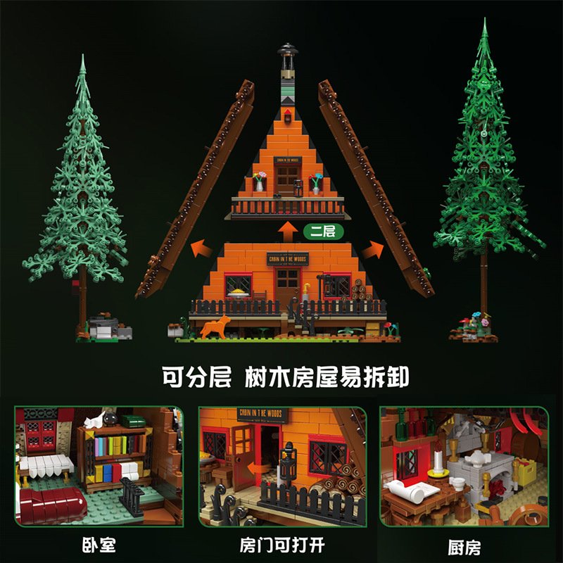 MOULD KING 16053 - Cabin In The Woods