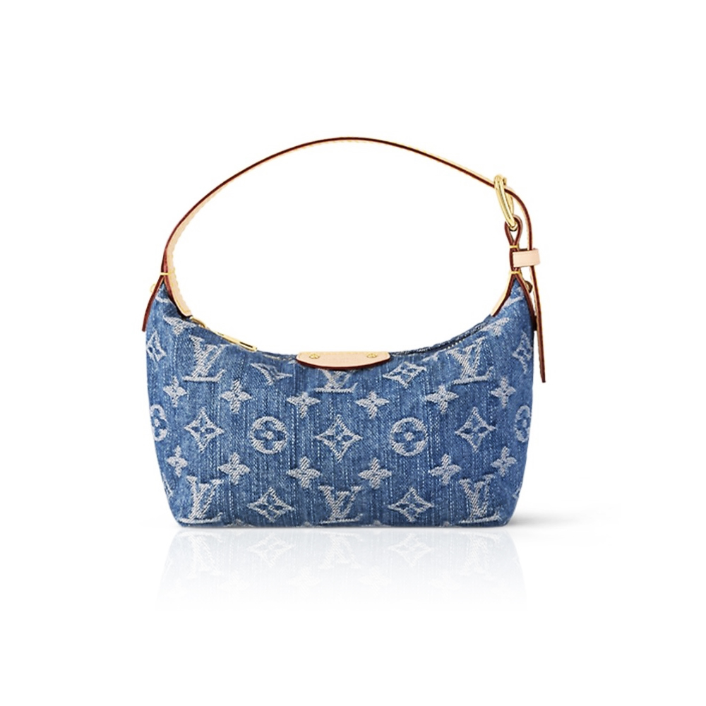 Louis Vuitton LV HILLS POCHETTE Denim Handbag