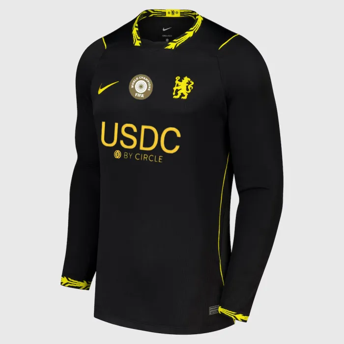 Chelsea Away Long Sleeves Jersey Fan Version 26/27