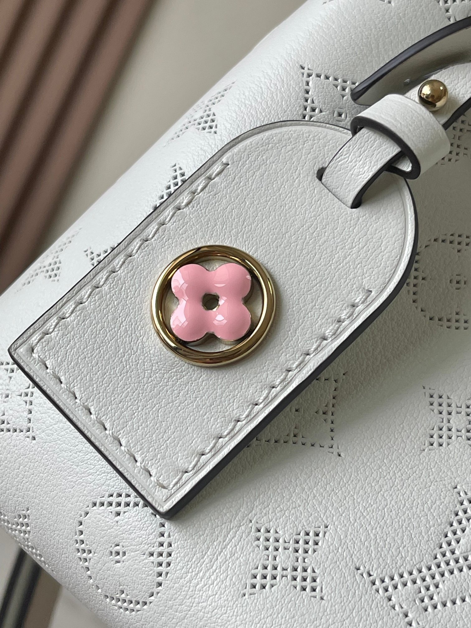 Louis Vuitton LV Embossed Tote Bag Chain Bag
