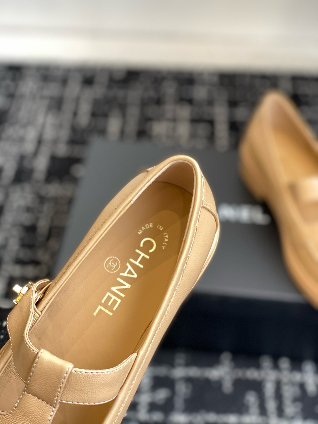 Chanel Leather Loafers