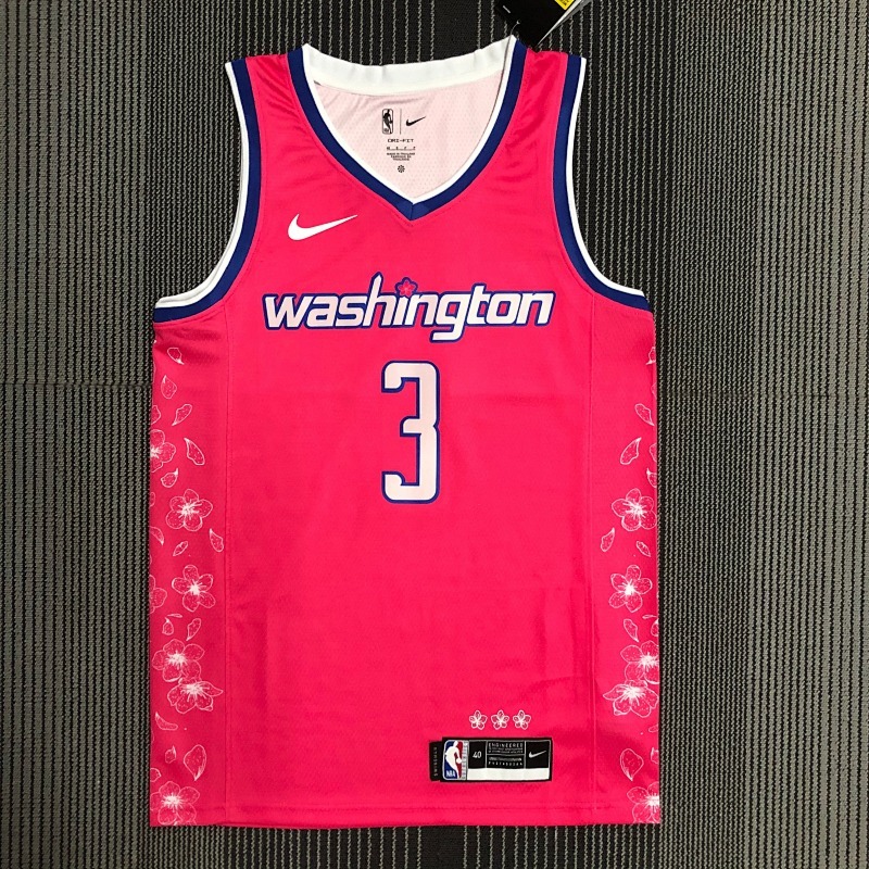 2023 Wizards, City Edition, #3 Beal S-2XL
