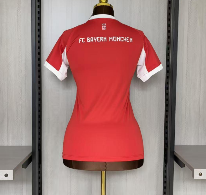 Female 25/26 Bayern Munich Home Jersey S-XXL