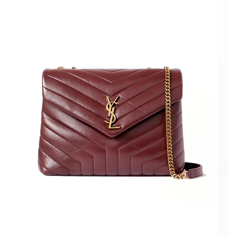 SAINT LAURENT YSL Saint Laurent LouLou Medium 32- Quilted Leather